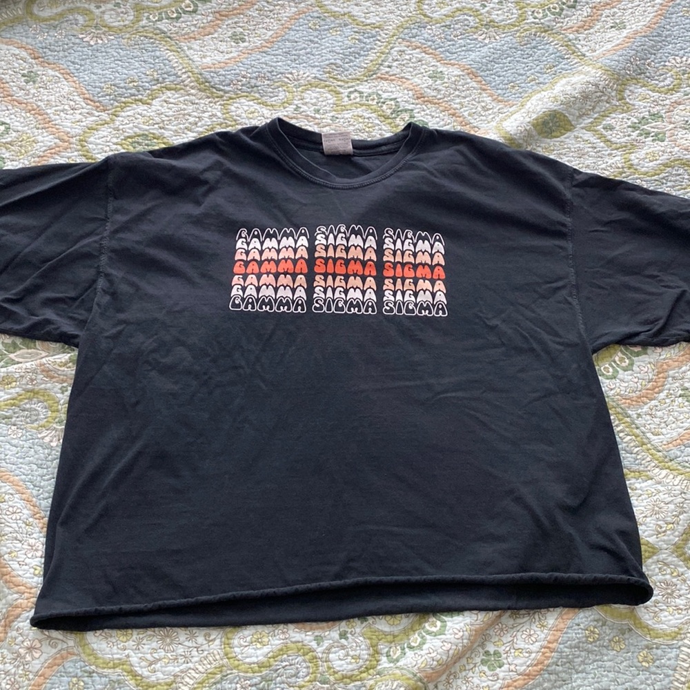 Gamma Sigma Sigma Cropped Tee
